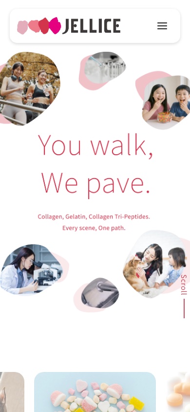 Jellice Taiwan mobile website screenshot
